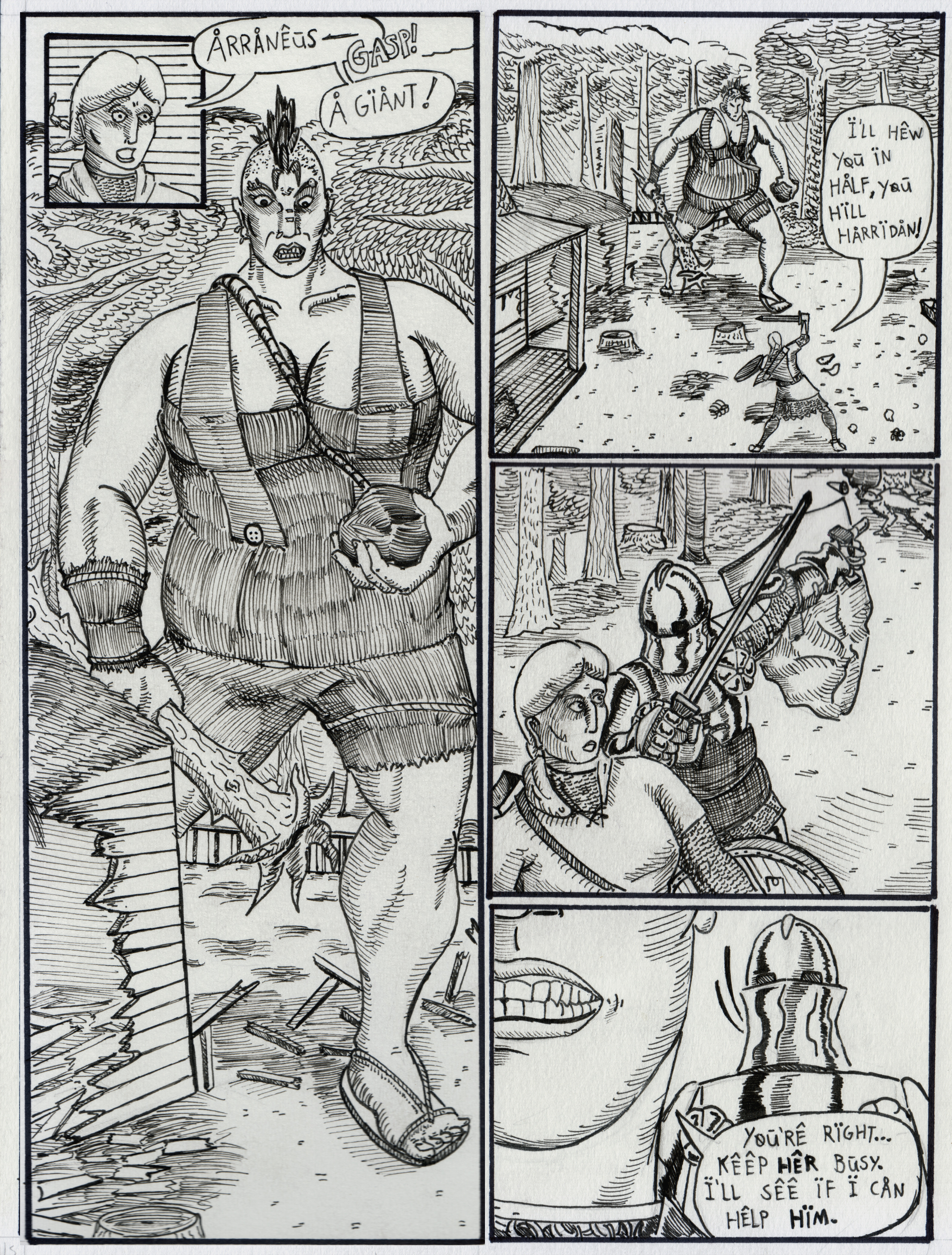 comic page